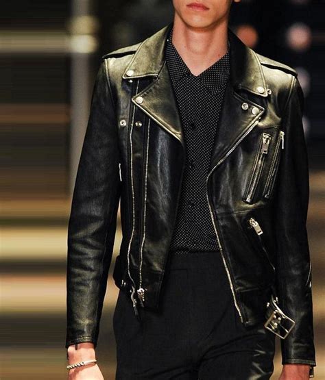 seungri ysl jacket|SAINT LAURENT Leather Jackets for Women .